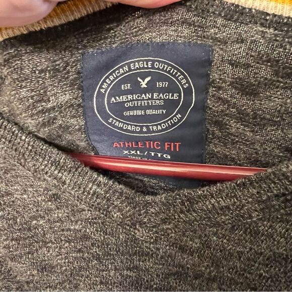 American Eagle Outfitters Long Sleeve V-Neck Sweater Size XXL - Picture 4 of 4